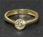 Preview: Gold Ring 0,50ct Brillant, zart gelb, Si2; 585 Gold